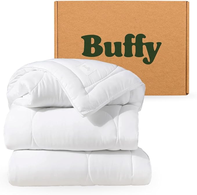 Buffy Cloud Comforter - Twin Comforter - Eucalyptus Fabric - Hypoallergenic Bedding - Twin/Twin XL