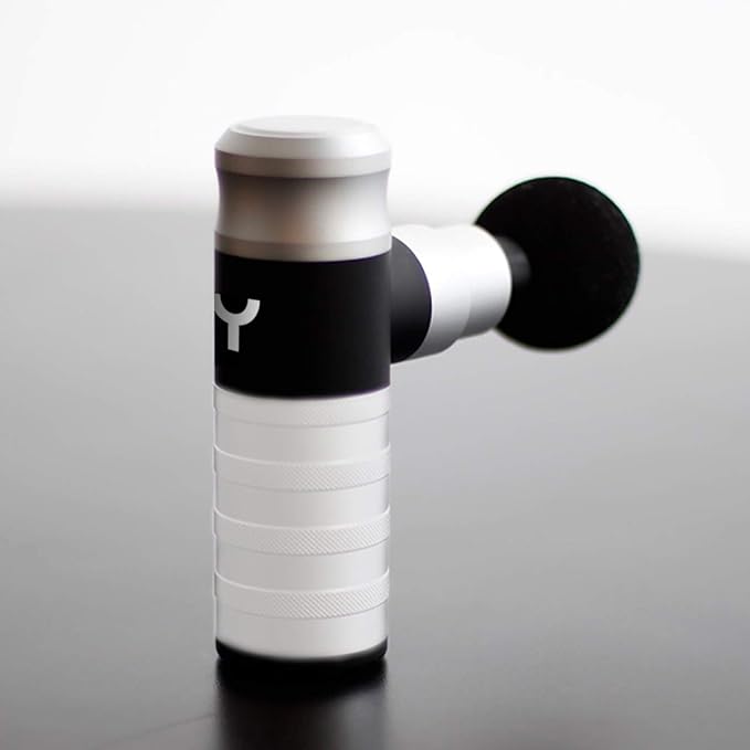 The Therapeutic Mini Massage Pistol with Portable Carrying Case, 4 Massage Speeds, 6 Colors | Fast USB Type C Charging | Massage Tool for Pain Relief | Stylish and Powerful Massage Gun