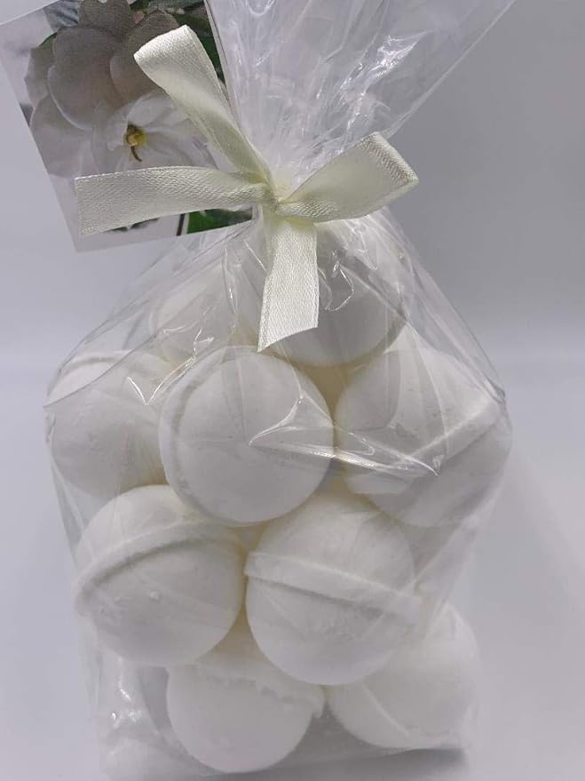 Spa Pure GARDENIA Bath Bomb - 14 Bath Fizzies with Shea Butter, Ultra Moisturizing (12 Oz) ...Great for Dry Skin (Gardenia)