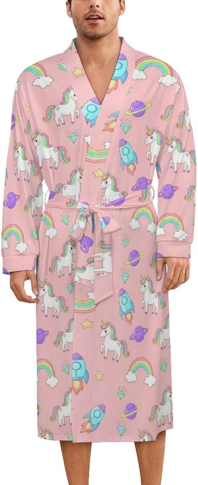 Soft Robes for Women Lightweight Kimono Bathrobe Full-Length Loungewear