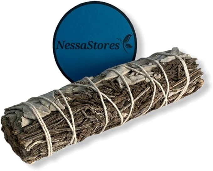 NESSASTORES - White Sage + Lavender Smudge Incense 5" Bundle #JC-182 (48 pcs)