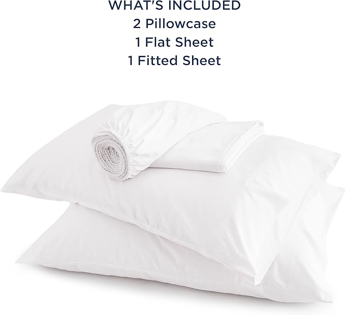 Bedsure California King Sheet Sets, Cooling Sheets, Rayon Derived from Bamboo, Deep Pocket Up to 16", Breathable & Soft Bed Sheets, Hotel Luxury Silky Bedding Sheets & Pillowcases, White