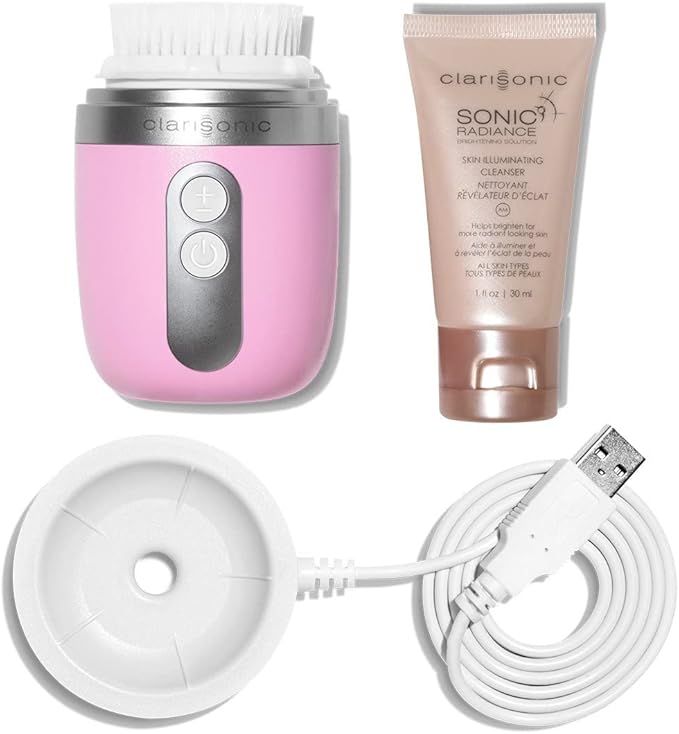 Clarisonic Mia Fit Sonic Facial Skin Cleansing Brush System, Pink