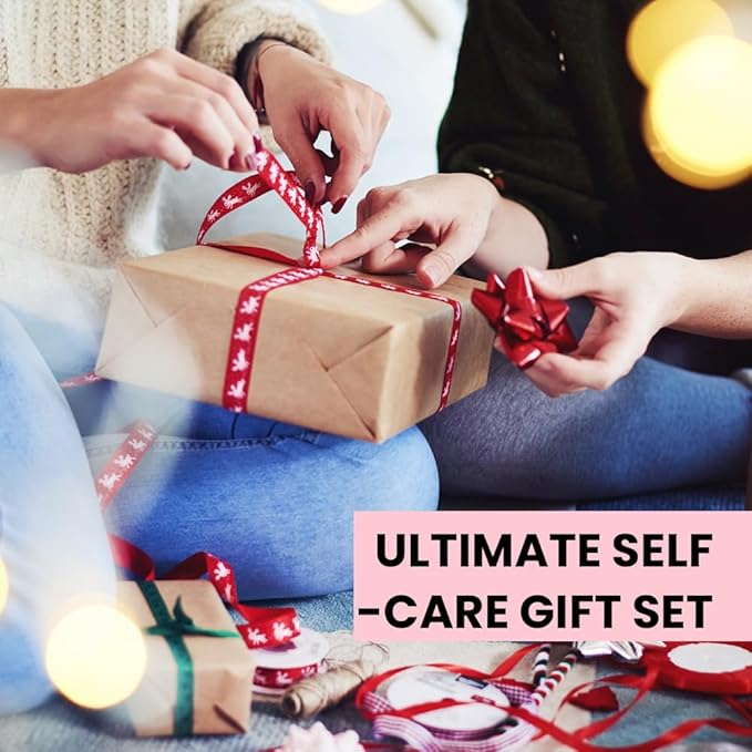 Bubble Bath for Women, Rose Scented Bubble Bath Gifts Set, Foaming Bath Mother's Day Gifts for Mom, 51.2 fl oz (Pack of 4)