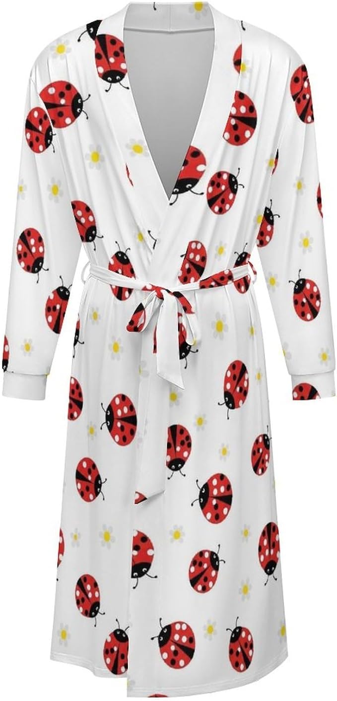 Soft Robes for Women Lightweight Kimono Bathrobe Full-Length Loungewear
