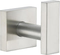 Angle Simple Bathroom Towel Hook, SUS304 Stainless Steel Single Shower Towel Hanger for Wall, Kitchen Cabinet Closet Coat Robe Holder Wall Mounted, Brushed Nickel