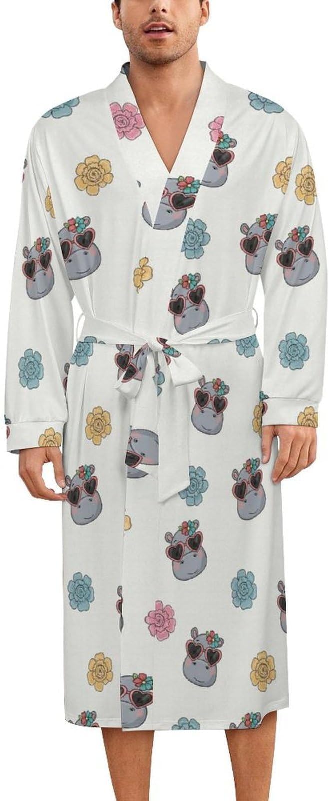 Soft Robes for Women Lightweight Kimono Bathrobe Full-Length Loungewear