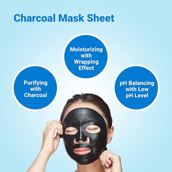 Real Barrier | Aqua Soothing Ampoule Face Sheet Mask | Sheet Masks with Hyaluronic Acid | Korean Face Mask Skincare | Moisturizing & Hydrating for Dry & Sensitive Skin | Facial Moisturizer | 10 Sheets