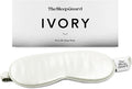TheSleepGuard Pure Silk Sleep Mask [100% 6A Mulberry Silk, 22 Momme] Light Blocking Travel Essentials. Eye Masks for Sleeping. Black Oeko-Tex Blindfold. Eye Covers for Men & Women