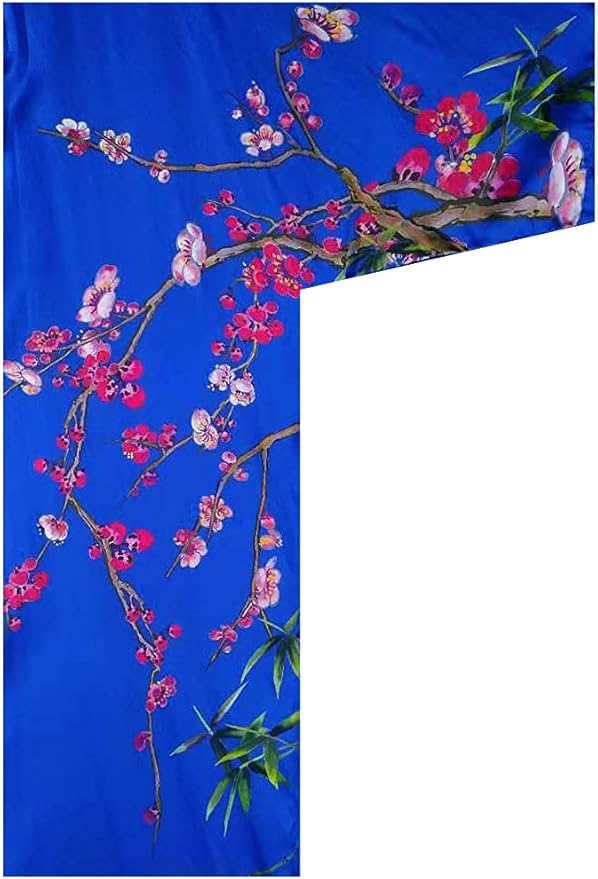 women's 100% silk kimono, short bathrobe pajamas, kimono pajamas