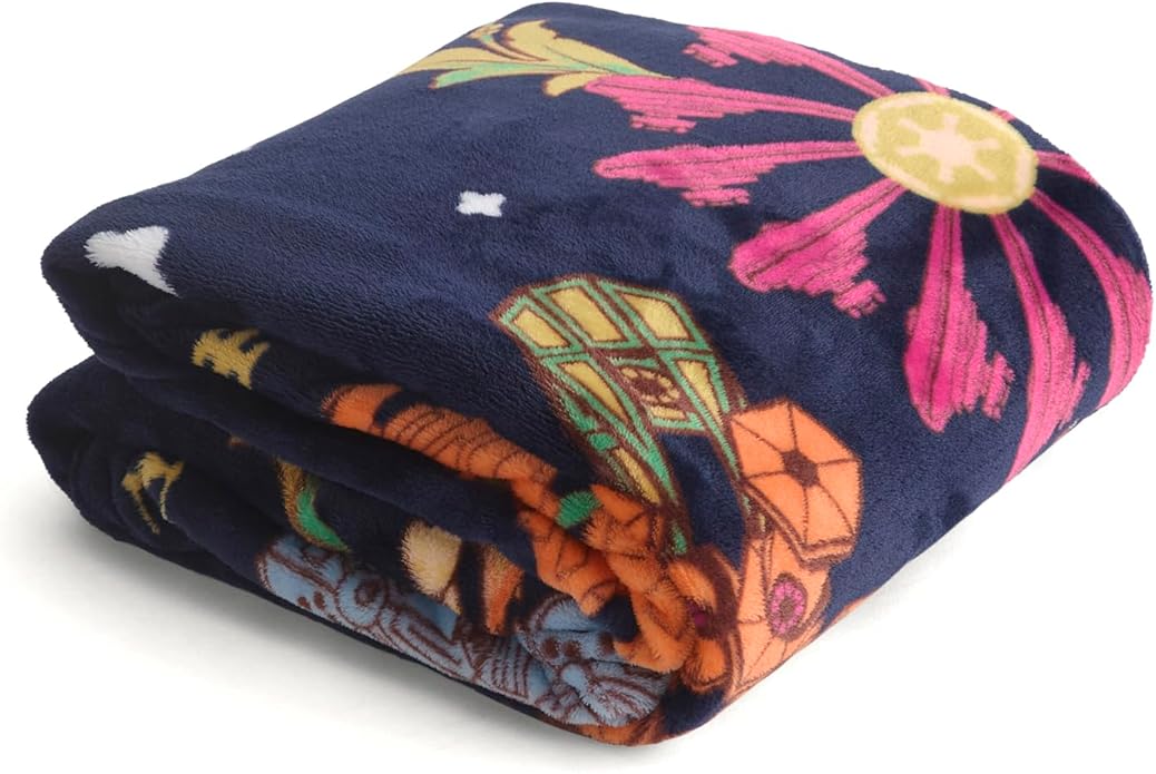 Vera Bradley Women's Disney Fleece Plush Throw Blanket