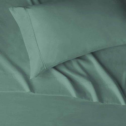 Amazon Basics 3 piece Lightweight Super Soft Easy Care Microfiber Bed Sheet Set with 14” Deep Pockets - Twin, Emerald Green-4 Pack, Solid