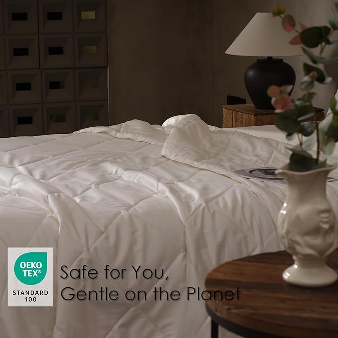 EP Mode Light Weight Wool Comforter for Summer, Purely Natural Duvet Insert, 100% Australian Wool Filling (150GSM, Size King)