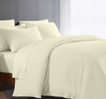 Cal King Duvet Cover 1 Piece 1000 Thread Count 100% Egyptian Cotton Long Staple Quilt Cover King Size, Silky Soft, Breathable with Hidden Zipper Closure Duvet Cover (Ivory)