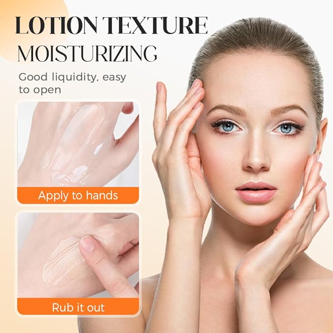 Orange Exfoliating Gel for Face & Body,Deep Pore Cleansing Gel Peeling Scrub,Remove Blackheads Moisturize Cleansing Scrub,Gentle Exfoliator for All Skin Types (Orange/2pcs, 100ML)