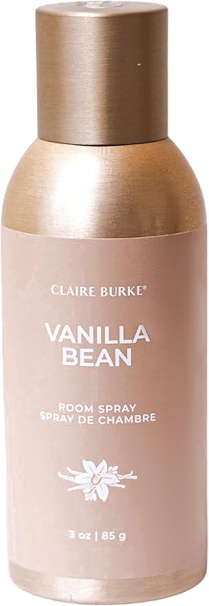 Claire Burke Air Freshener Room Spray, Vanilla Bean Scent 3 oz, 1 ct
