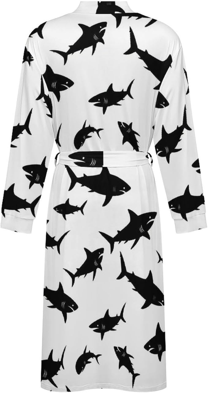 Soft Robes for Women Lightweight Kimono Bathrobe Full-Length Loungewear