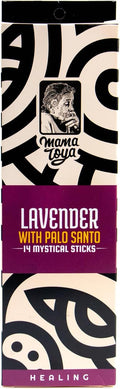Lavender with Palo Santo Incense Sticks (14 Mystical Sticks) – Calming, Healing, Purifying & Natural Handcrafted Aroma