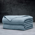 LUXOME Luxury Performance 2-Piece Bath Towel Set | Dual-Loop Design | Ultra Soft | Highly Absorbent | Quick Drying | Surf