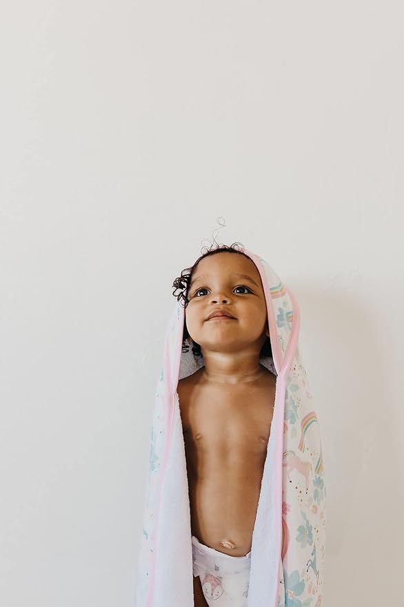 Copper Pearl Premium Knit Hooded Bath Towel Whimsy