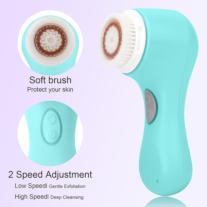 Clarisonic Mia 2 Acoustic Wave Facial Skin Facial Cleansing Brush (Sea Breeze)