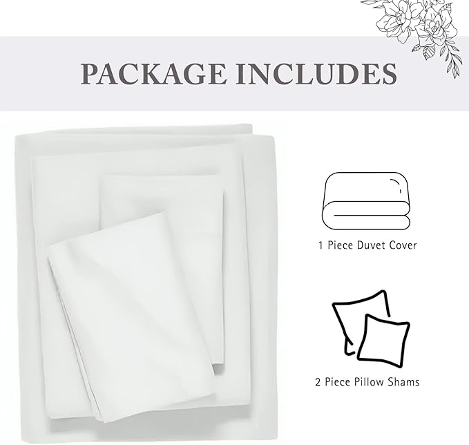 1000 Thread Count Oversized King Duvet Cover 100% Egyptian Cotton True Luxury Hotel Quality Quilt Cover - Ultra Soft Breathable 1 Pieces Comforter Cover with Zipper Closure (Light Grey)