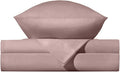 Miracle Made Luxe Soft Cooling Pillowcase, 2-Piece Silver-Infused Cotton Fabric, Cool and Breathable Case for Sensitive Skin, King/Cali King Size Covers, Rosewood