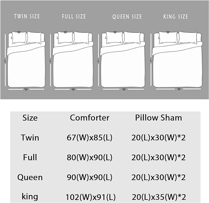 Fantasy Blue Themed Aesthetic Bedding Queen Comforter Set,Butterflies on Water with Falling Flowers Comforter Sets for Kids Girls Boys,Pretty Butterfly Pattern Bedding Sets with 2 Pillowcases.