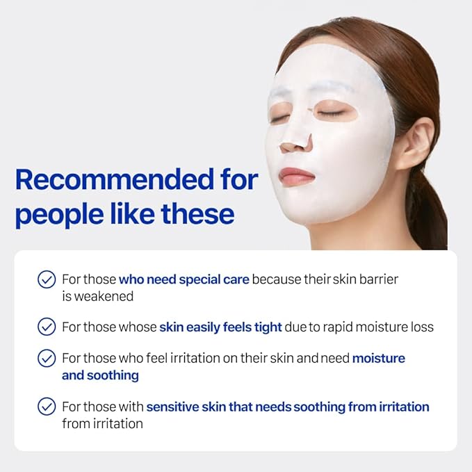 Real Barrier | Extreme Cream Face Sheet Mask | Skin Barrier Repair | Face Masks Skincare | Moisturizing & Hydrating for Dry and Sensitive Facial Types | Facial Moisturizer | Korean Mask | 10 Sheets