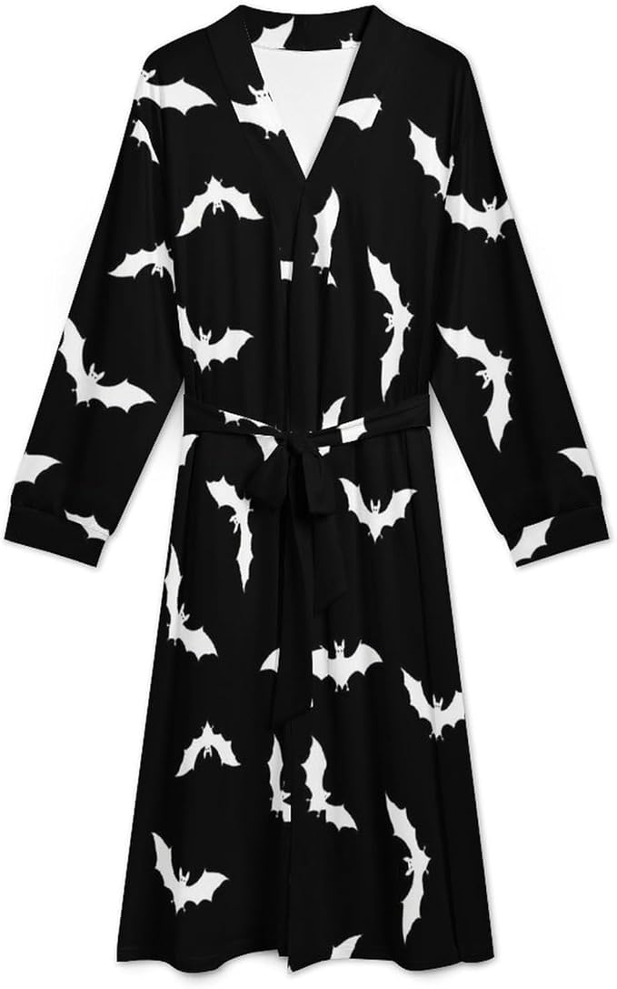 Soft Robes for Women Lightweight Kimono Bathrobe Full-Length Loungewear