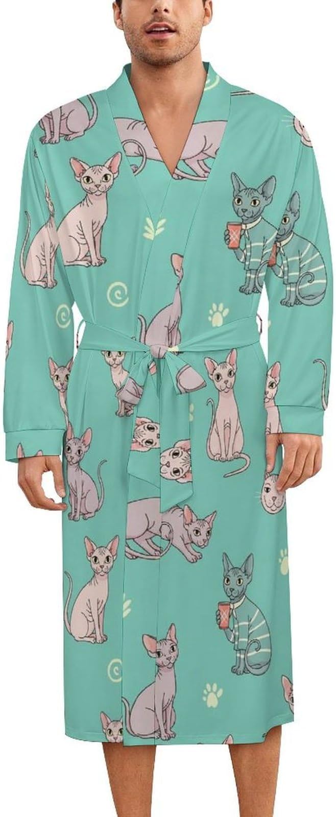 Soft Robes for Women Lightweight Kimono Bathrobe Full-Length Loungewear