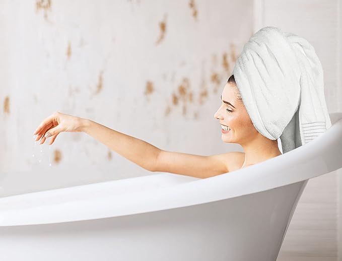 Utopia Towels Premium Jumbo Bath Sheet 1 Pack, 100% Cotton, Highly Absorbent and Quick Dry Extra Large Bath Towel, Super Soft Towel, 35 by 70 Inches, White