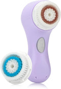 Mia 2 Sonic Facial Cleansing Brush - Electric Face Exfoliator for Deep Clean & Pore Cleansing, Waterproof & Rechargeable – Lavender
