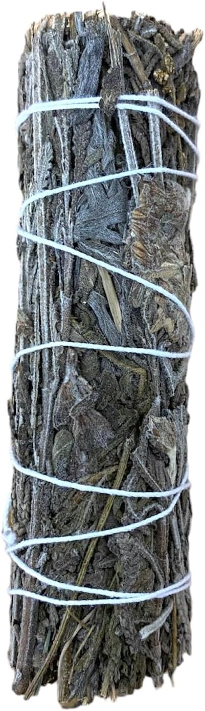 NessaStores 32 Dried Lavender Smudge Sticks, 4 Inch Hand Tied, All Natural, Ethically Sourced for Home Cleansing, Stress Relief, & Clearing Negative Energy. JC-144