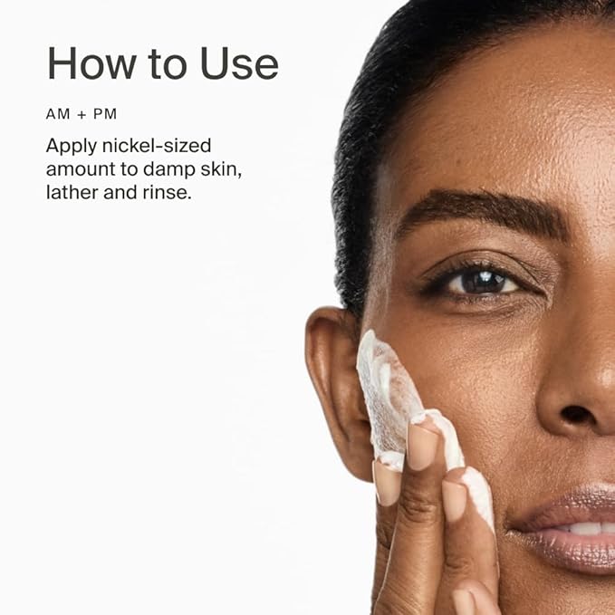 Timeline Mito-Biotic™ Gentle Cleanser - Non-Drying & Calming With Ceramides To Remove Makeup & Strengthen Skin Barrier For All Skin Types - 3.38 Fl Oz