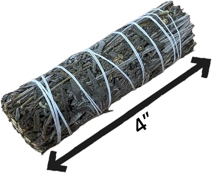 NessaStores 100 Dried Lavender Smudge Sticks, 4 Inch Hand Tied, All Natural, Ethically Sourced for Home Cleansing, Stress Relief, & Clearing Negative Energy. JC-144