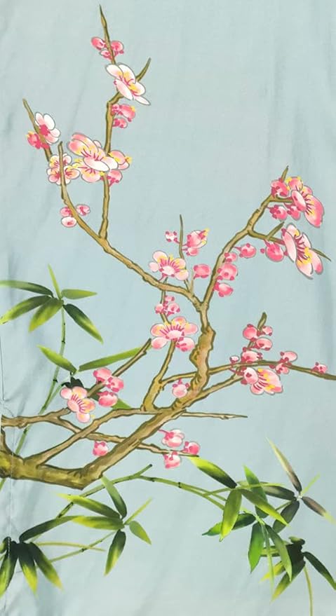 women's 100% silk kimono, short bathrobe pajamas, kimono pajamas