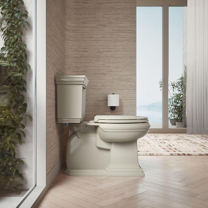 KOHLER CACHET® Nightlight Soft Close Toilet Seat Elongated, ReadyLatch®, Grip-Tight Hardware, SANDBAR