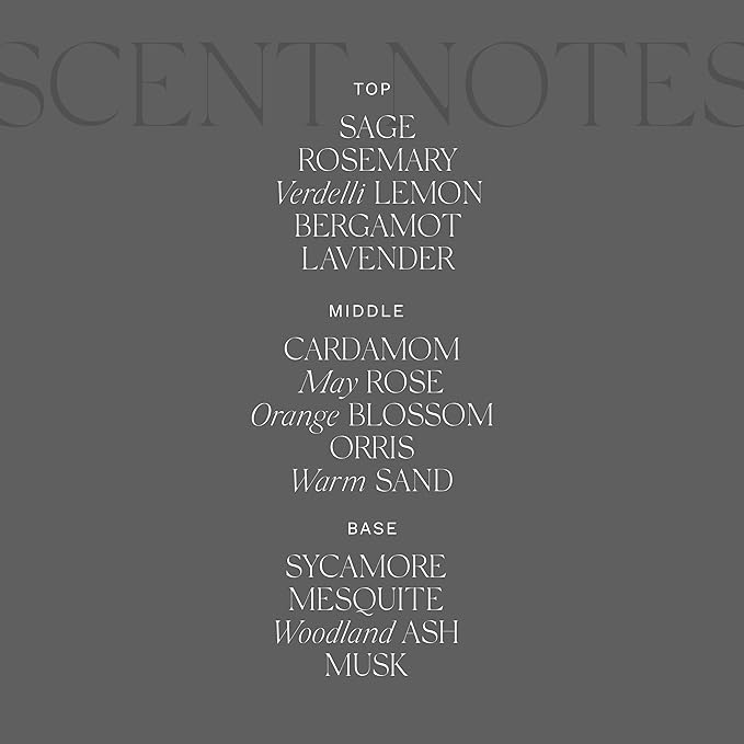 Antica Farmacista Three-Wick Candle - Decorative Home Candle - Long-Lasting & Premium Scented - Luxury Gift - Desert Sage, 25 oz