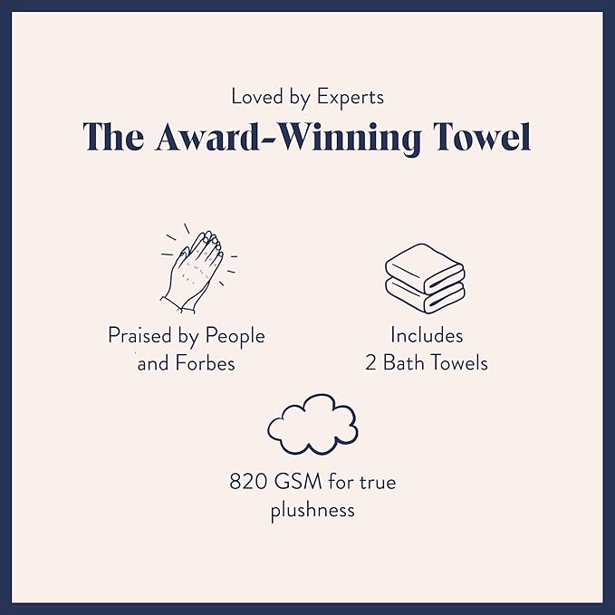 Brooklinen Super-Plush Turkish Cotton Bath Towels