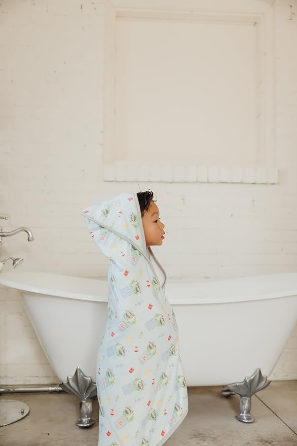 Copper Pearl Hooded Bath Towels Premium Knit/Terry Cloth Baby Towels with Hood, Pockets, and Cool Designs - Great to Gift and Make Bath Time Fun - Baby Bath Towel, Oscar The Grouch