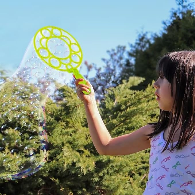 Bubble Wands kit Party Favors for Kids Bulk Toys Party Supplies Christmas Birthday Wedding Bath Time Gifts for Boys Girls (Various)