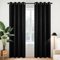 Joydeco Blackout Curtains for Bedroom 84 Inch - Black Out Curtains with Grommets Thermal Insulated Room Darkening Light Blocking, Noise Reducing & Wrinkle-Free Drapes for Living Room Windows, 2 Panels