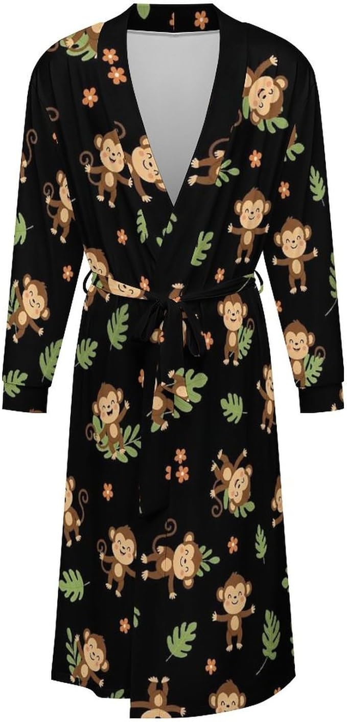 Soft Robes for Women Lightweight Kimono Bathrobe Full-Length Loungewear