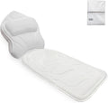 Bath Pillows for Tub Full Body, Large Mesh tub Pillow for Bathtub for Head, Neck and Back Support with Laundry Bag and Hanger for Quick Drying White