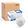 JMU 500 Pcs Disposable Face Masks for Adults, 4-Ply Protection ASTM Level 3 Medical Mask, White, 10Box