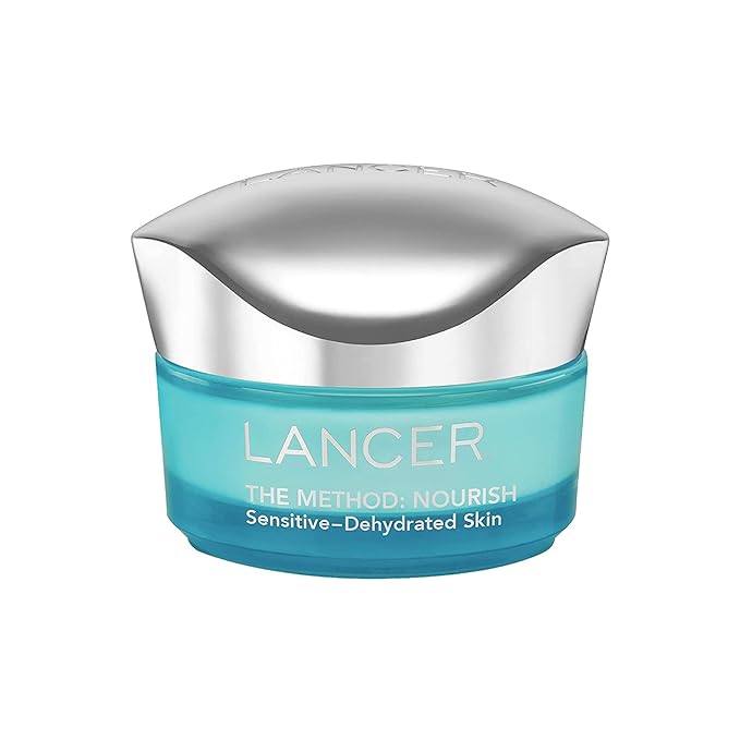 Lancer Skincare The Method: Nourish Women’s Anti-Aging Moisturizer with Hyaluronic Acid, Daily Face Moisturizer, Sensitive or Dehydrated Skin