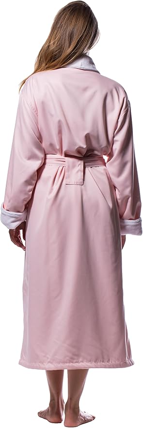 Turquaz Robes for Women - Luxury Plush Lined Bathrobe, 100% Polyester Microterry & Microfiber, Cozy & Elegant Womens Robe