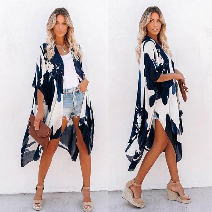 Moss Rose Women Summer Bikini Kimono Bathing Suit Cover Ups for Swimwear