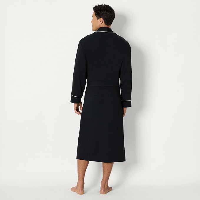 Amazon Essentials Mens Lightweight Waffle Bathrobe (Available in Big & Tall)